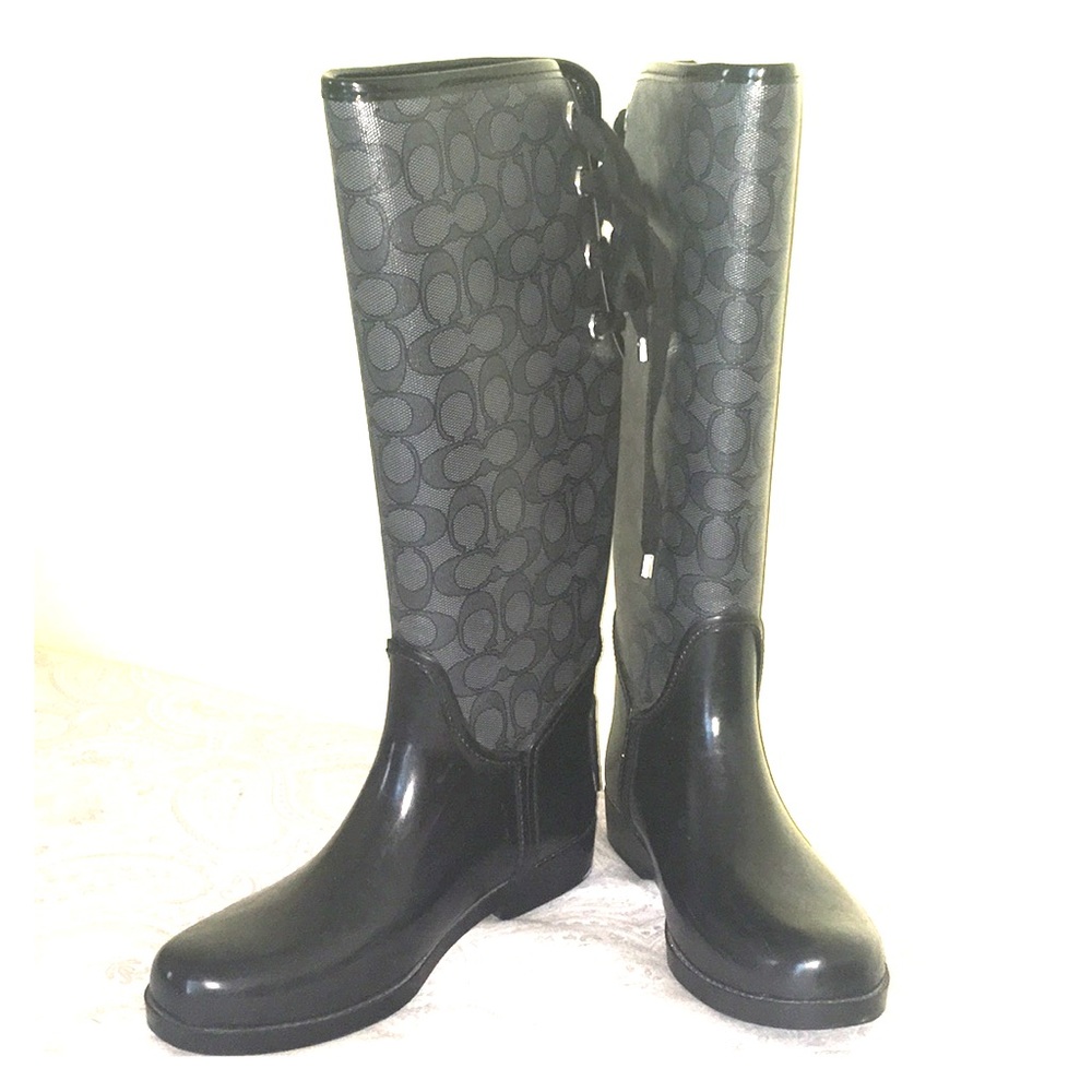 Coach Signature C Tristee Rainboots